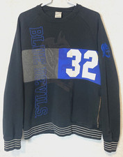 Nike Y2K Duke Blue Devils Spell Out Crewneck Sweatshirt Size Large