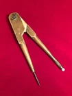 WW1 Military Chalkboard Drawing Compass Briefing Room Training - Wood / Brass