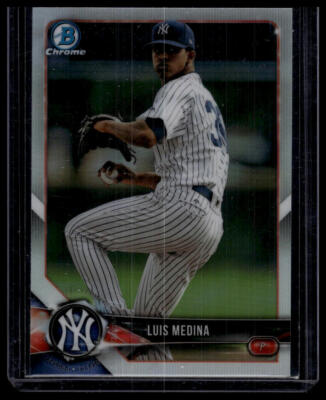 2018 Bowman Draft #BDC-17 Luis Medina Chrome Refractors | eBay