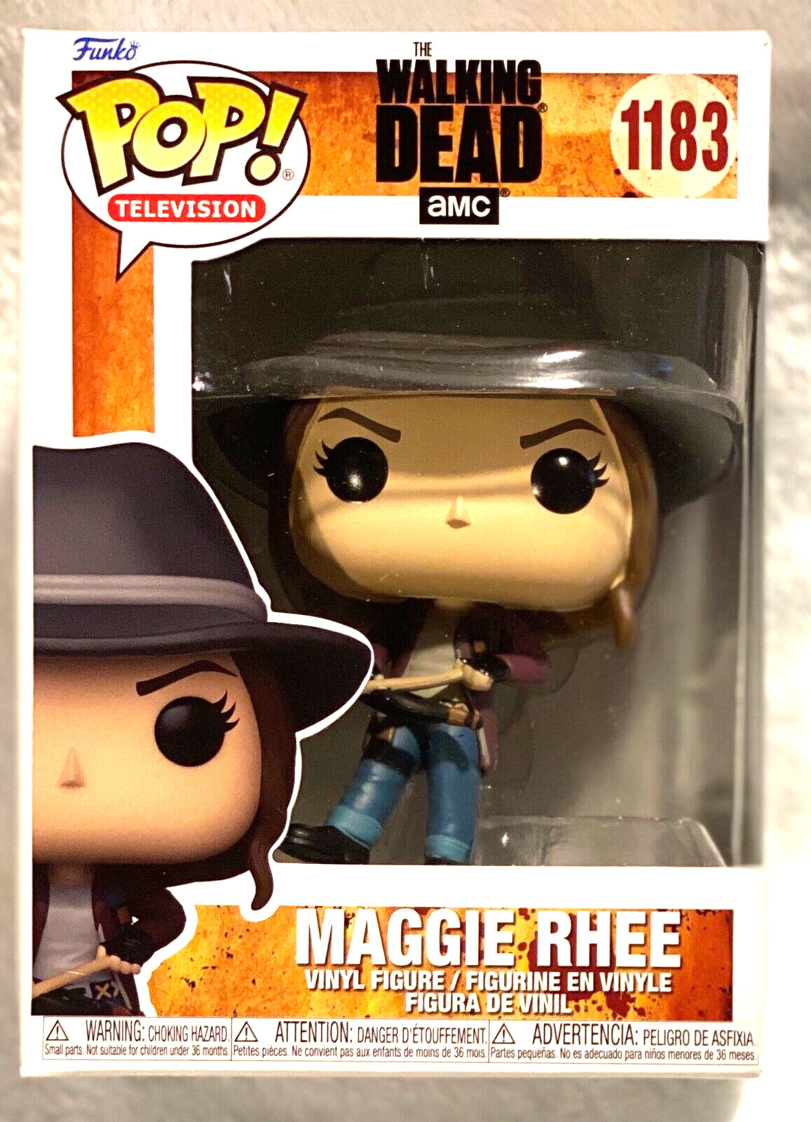 Walking Dead Funko Pop! Mint, Supply Drop Acquisition Maggie Rhee 1183