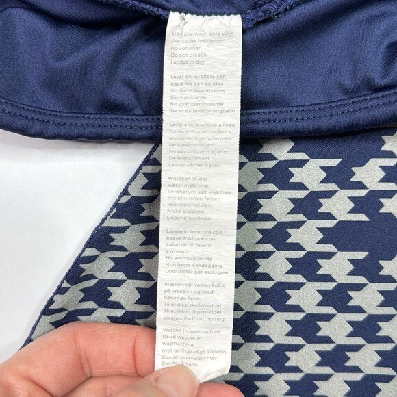 Fabletics Mid Rise Ultracool Reflective Houndstoo… - image 11