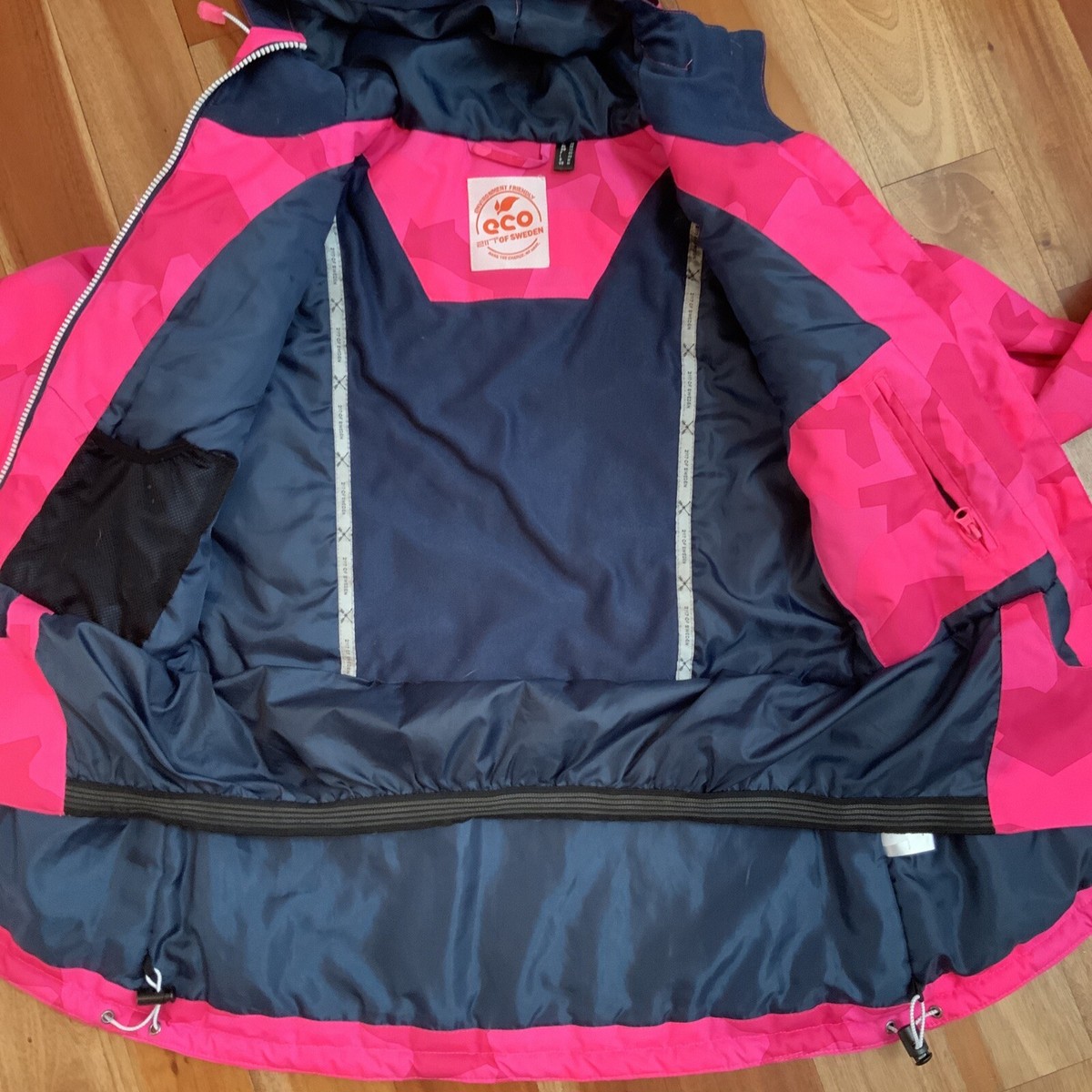 新品☆2117 OF SWEDEN JKT(M)PINK 2117 OF SWEDEN 10K Pink Camo Geometric WOMENS SKI JACKET