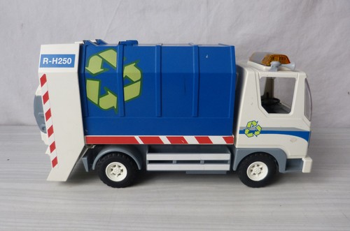 #Playmobil# City 4129 - Camion de recyclage / Poubelles (à compléter) - Imagen 8 de 17