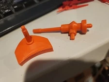 Vintage TMNT Party Wagon Van Radar Dish MOUNT Accessory Part Playmates 1989 Gun