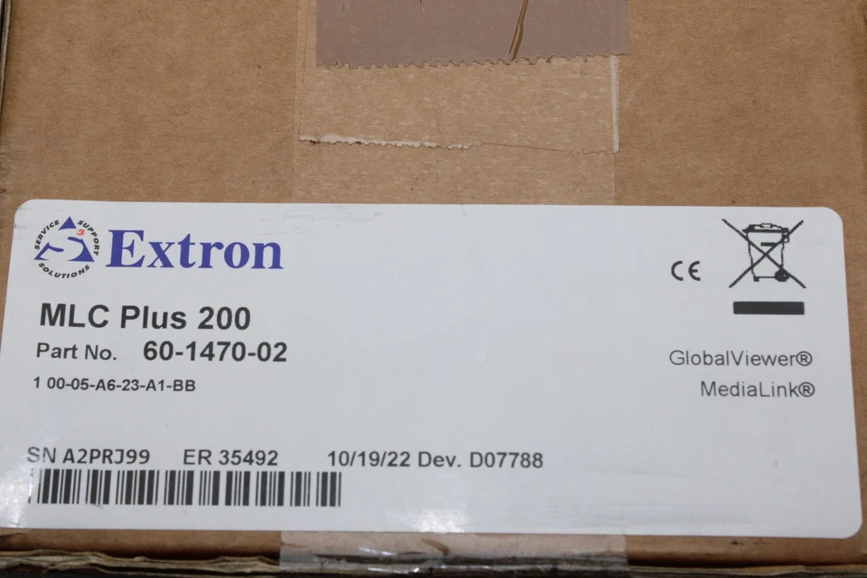 Extron MLC Plus 200 AAP Controller schwarz / weiß mit Tischgehäuse "Neu&OVP" - Image 2 of 2