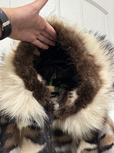 David Green Vintage Fur Coat Women’s M/L No Size Tag READ - Picture 3 of 10