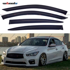 Out-Channel Vent Shade Window Visors For Infiniti Q50 2014-2024 4pcs/set