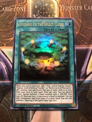 yugioh card opener Opening of the Spirit Gates | Details then take 1 Despia monster from your Deck Yu-Gi-Oh! Branded Opening - MP22-EN155