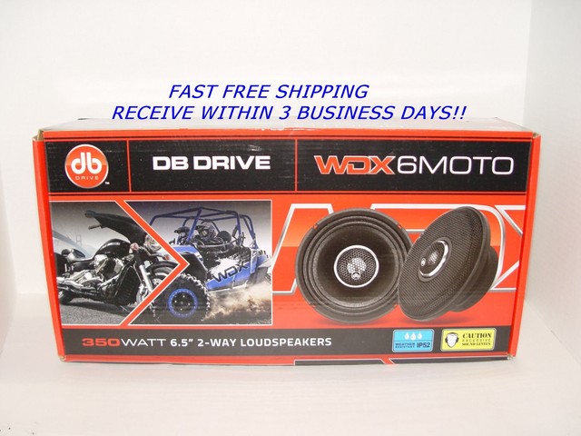 db drive wdx6moto 6.5 speakers