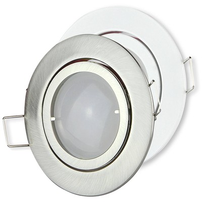 6x Set LED Einbaustrahler GU10 dimmbar flach 1-9W 230V Spot Leuchte Panel
