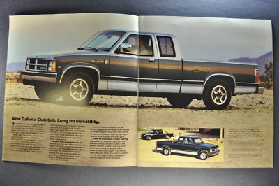 1990 Dodge Ram Pickup Truck Brochure LE Power Ram 4x4 Excellent