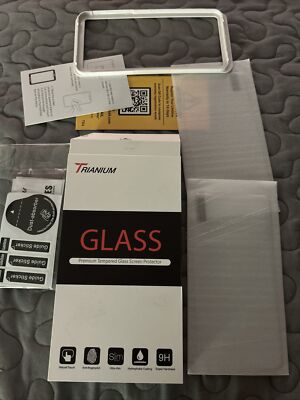 Trianium Tempered Glass Screen Protector for iPhone XS, Pack Of *TWO*