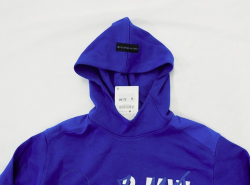 Zara Unisex Kids Sporty Collection Plush Sporty Sweatshirt EJ1 Blue Size 8 NWT - Picture 2 of 3