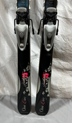 K2 One Luv 167cm 109-68-99 r=14m Women's All-Mountain Skis LOOK
