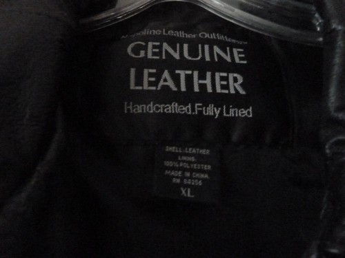 Napoline Leather Outfitters Genuine leather, Handcrafted, Fully Lined XL - Picture 2 of 4