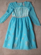 Disney Frozen Elsa Dress Princess Dress Costume size 7 used