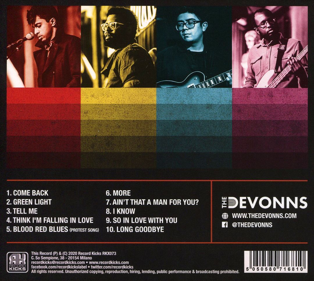THE DEVONNS DEVONNS NEW CD