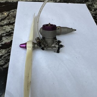 Vintage GP Modellflugzeug Glühmotor Made In Taiwan RC Flugzeug Motor Prop