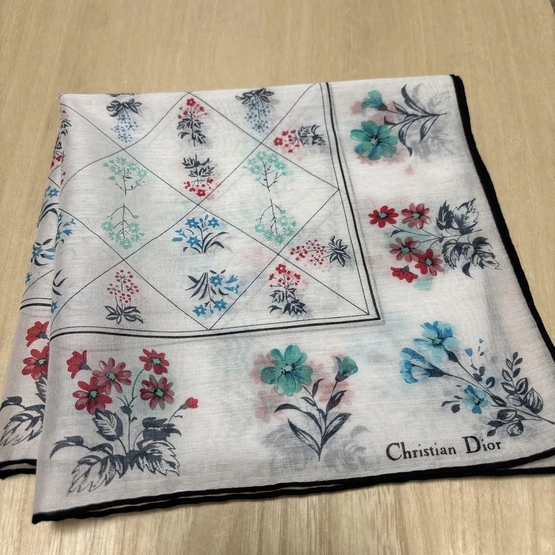 Mouchoir Christian Dior coton 45cm 17
