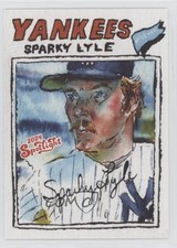 2024 Topps Spotlight By Andy Friedman Spotlight 17/75 Sparky Lyle #55 0y9e