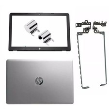 For HP 15-BS 15T-BR 15-BW Back Cover Bezel Hinges Cover Silver 924892-001 New US