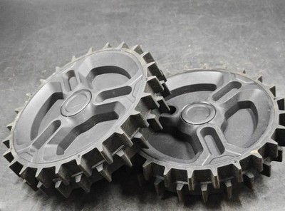 Pair of 2 Robotic Mower Adano RM5 Wheels - Used, Working