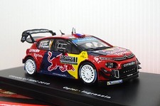 1/43 Citroen C3 WRC 2019 Ogier #1 Monte Carlo Rally Winner Red Bull