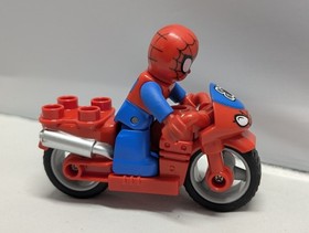 LEGO Duplo Batman Adventure REPLACEMENT PIECE MOTORCYCLE & SPIDERMAN 10876