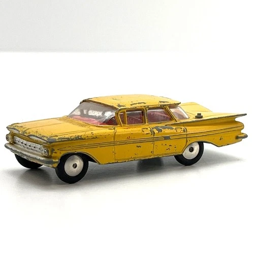 Corgi 221 Chevrolet Impala New York Taxi Cab Vintage Made in Gt. Britain