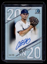 2020 Bowman Draft #20IN20A-AL Asa Lacy 20 in '20 Autographs #/99
