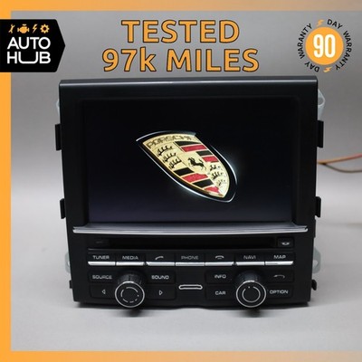 13-16 Porsche Cayenne 958 Command Head Unit Navigation Radio 95864296323 OEM 97k