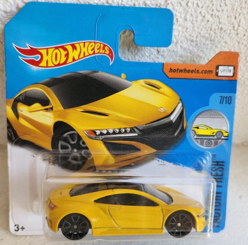 2017 Mattel HOT WHEELS 7/10 ACURA NSX 127/365 - Photo 1/1