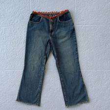 Vintage XOXO jeans With Lace Trim Waist