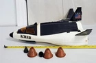 Y-25 VINTAGE 1989 INCOMPLETE HASBRO G.I. JOE CRUSADER SPACE SHUTTLE VEHICLE!