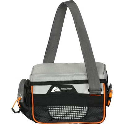Ozark Trail 3500 Tackle Bag with Trays, Gray, Polyester