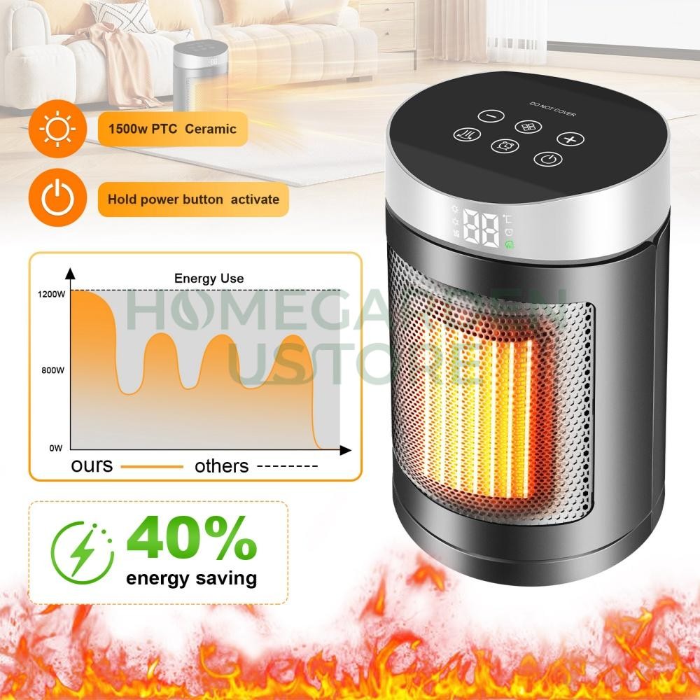 Portable Electric Heaters Indoor With Thermostat Ptc Ceramic