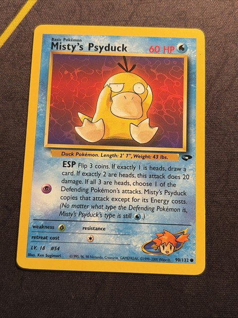 Misty's Psyduck #90 (Gym Challenge (2000))