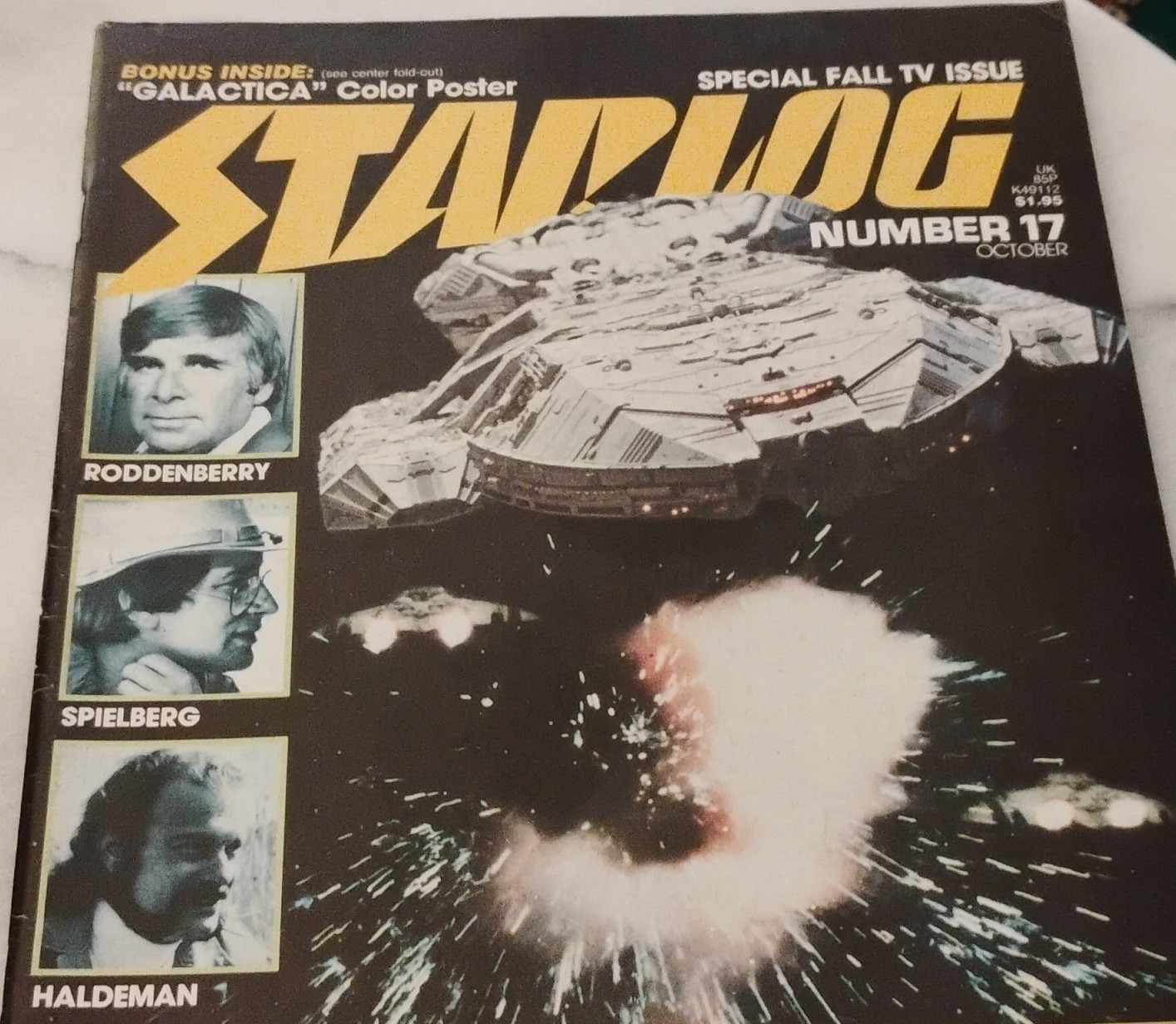 Starlog Magazine Issue 17 October 1978 Special Issue Battlestar Galactica
