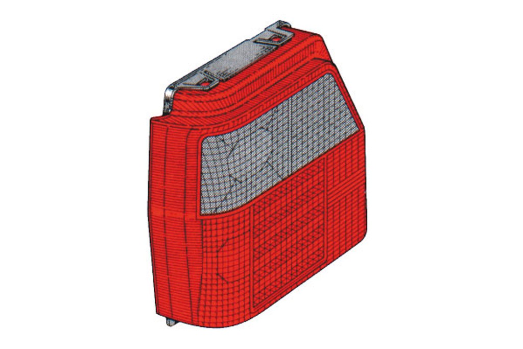 FANALE POSTERIORE DESTRO per FIAT UNO