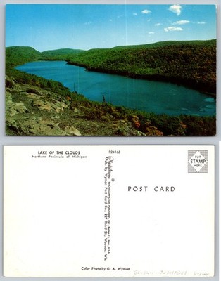 Lake Of Clouds Northern Peninsula Michigan Postcard