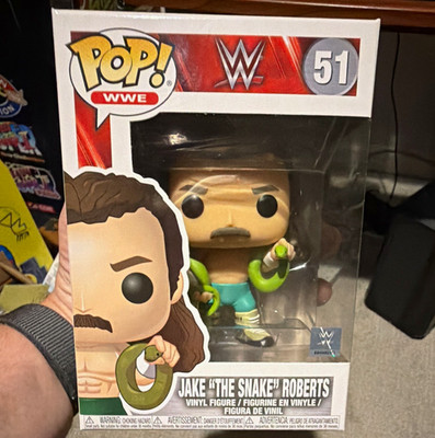 Funko Pop! WWE Jake ''The Snake'' Roberts Vinyl Figure #51 Standard