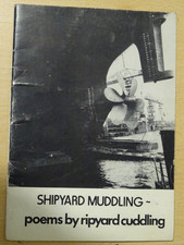 Poems Poetry Ripyard Cuddling Shipyard Muddling Vintage 1980 Newcastle Geordie