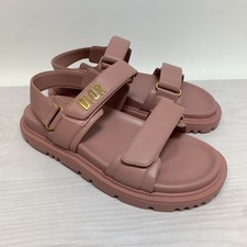 Sandali donna Dior pelle di agnello Dioract 40 EU/ 9,5 US rosa