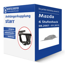Oris Anhängerkupplung starr für MAZDA 6 Stufenheck Typ GH AHK