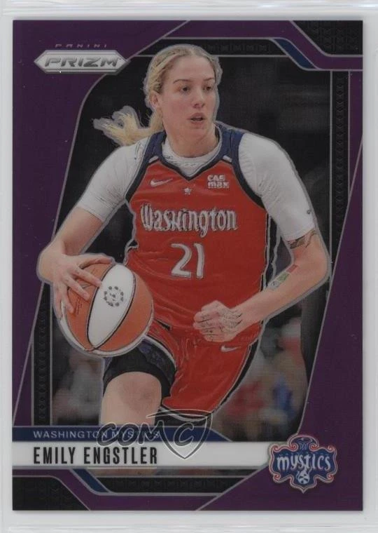 2024 Panini Prizm WNBA Purple Prizm /149 Emily Engstler #67