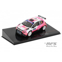 Citroen C3 N.42 RALLY2 Rally Monte Carlo 2025 RUMEAU-AMBLARD 1:43 Ixo Model Auto