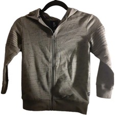 Art Class Hooded Full Zip Front Sweater Boys Size XS 4-5 Army Green NWT