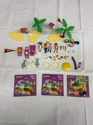 LEGO Belville 5845 5841 Beach Insel Delfine Figuren Set Konvolut Vintage - Bild 1 von 4