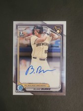 2024 Bowman Draft - Chrome Prospect Autographs Blake Burke #CPA-BB (AU, RC)