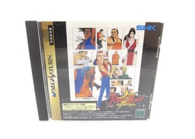 Sega Saturn Software Real Bout Fatal Fury Special With Expansion Ram Cartridge U